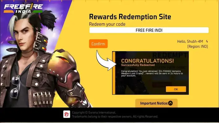 Redeem Code