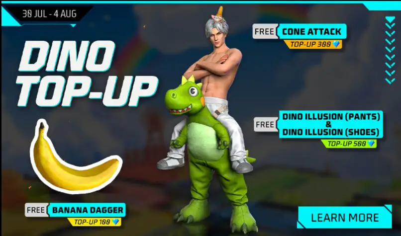 Dino Top-Up